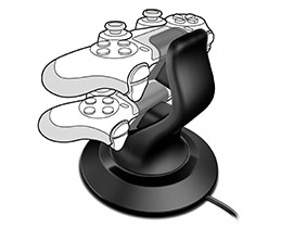 Speedlink PS4 Twindock black safe