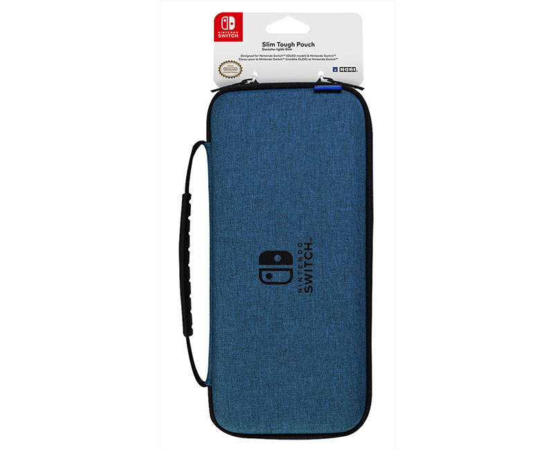 Hori Slim Tough Pouch Blue NSW OLED