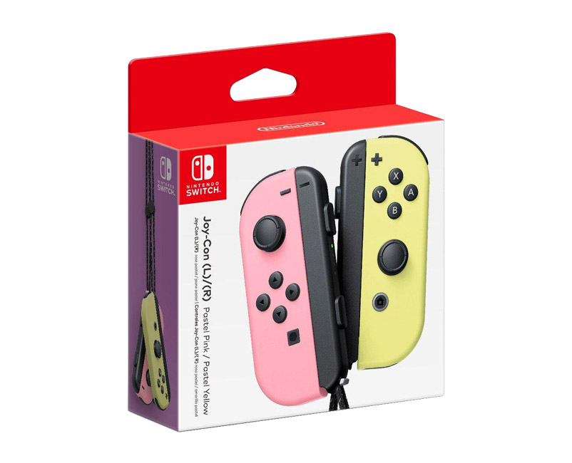 Nintendo Switch Joy-Con Pink/Yellow Pastel