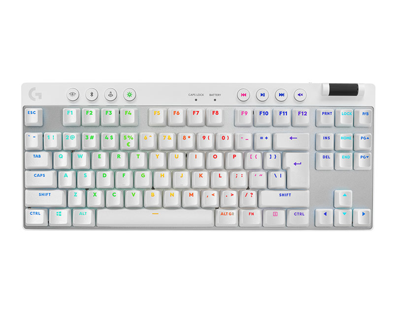 Logitech Keyboard G Pro X TKL White Ligh