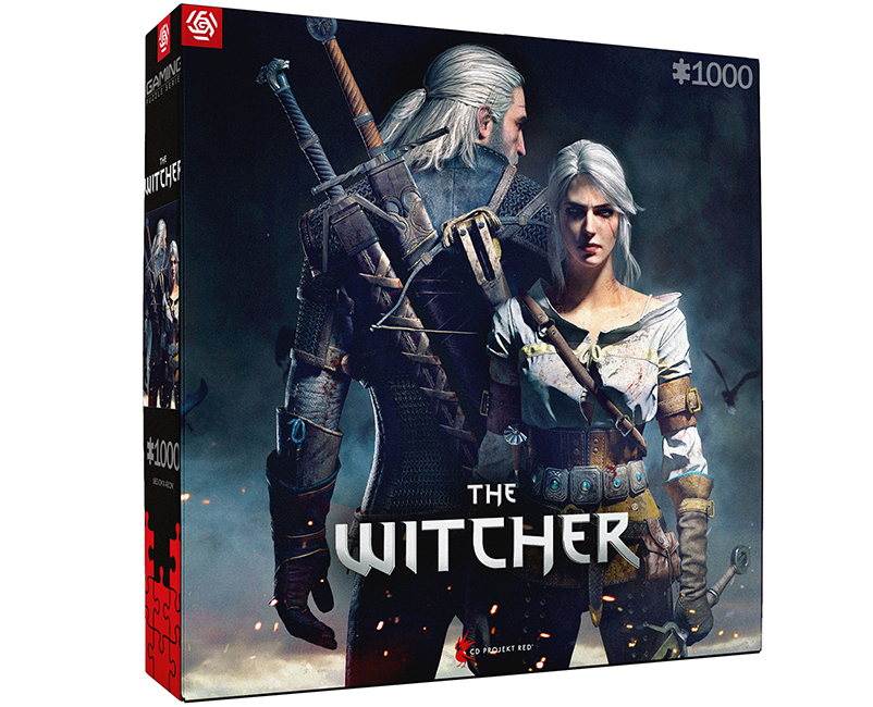 The Witcher: Geralt & Ciri Puzzles 1000