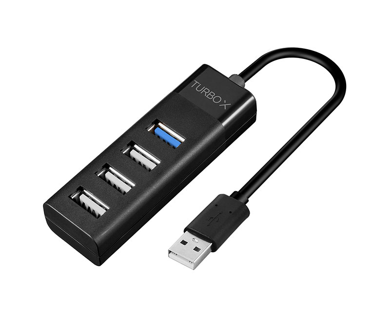 Turbo-X USB3.0 Hub in 3xUSB2.0 1xUSB3.0
