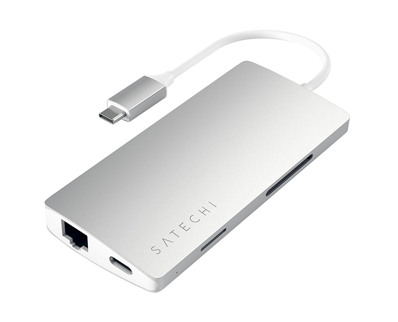 Satechi USB-C To Multiport Adapter V2 SL