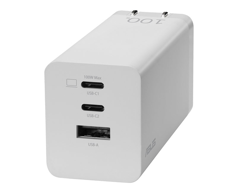 ASUS 100W 3-Port GaN Charger