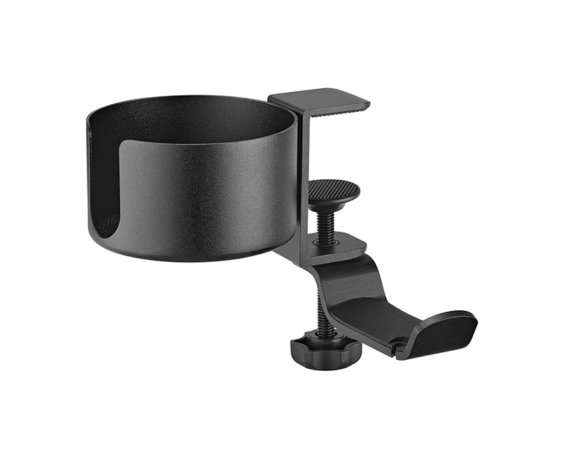 Turbo-X Cup-Headphone Holder with Clamp