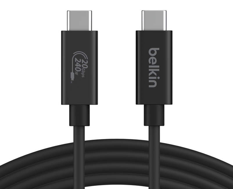 Belkin Connect USB4 Cable, 240W + 20Gbps