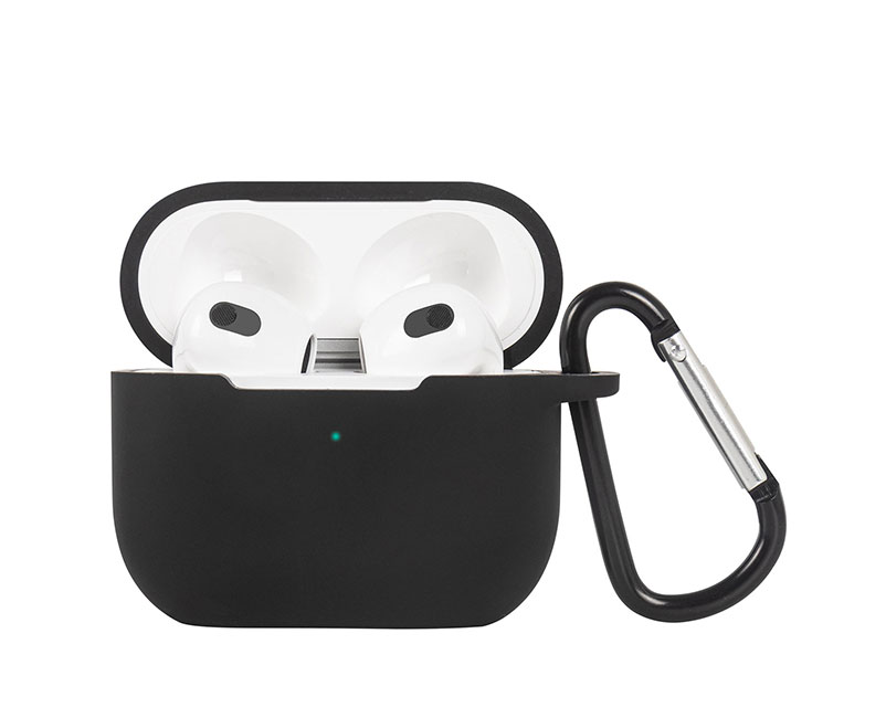 Sentio Silicone &Theta;ή&kappa;&eta; Airpods 3 Black