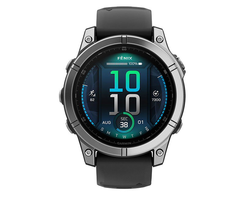 Fenix E 47mm Silver with Black