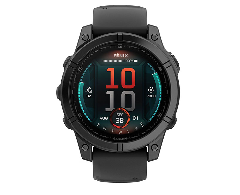 Fenix E 47mm Silver with Black