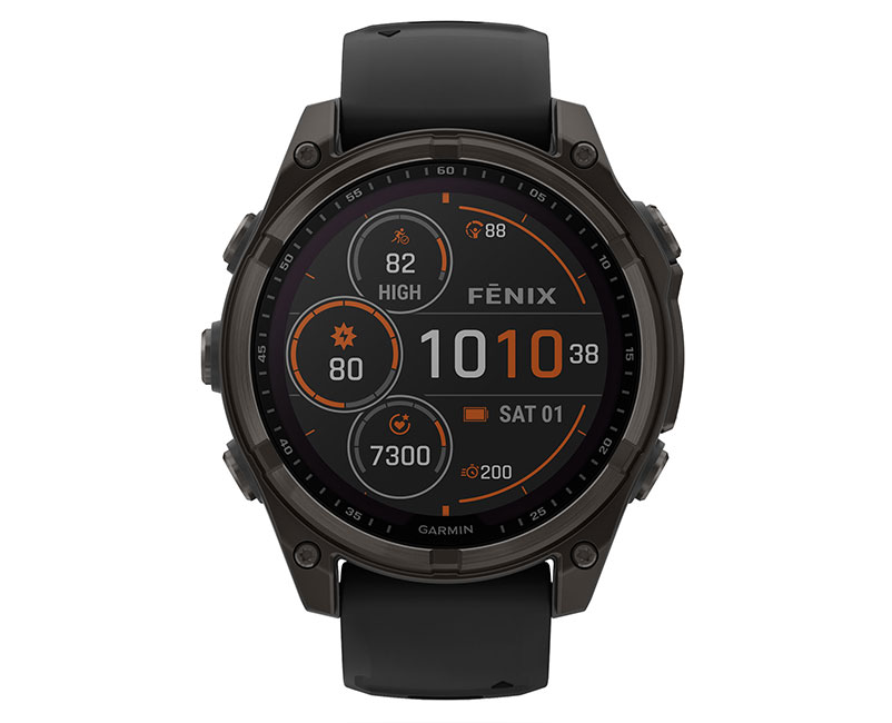 Fenix 8 47mm Solar Sapp Titan Carbon/Bla