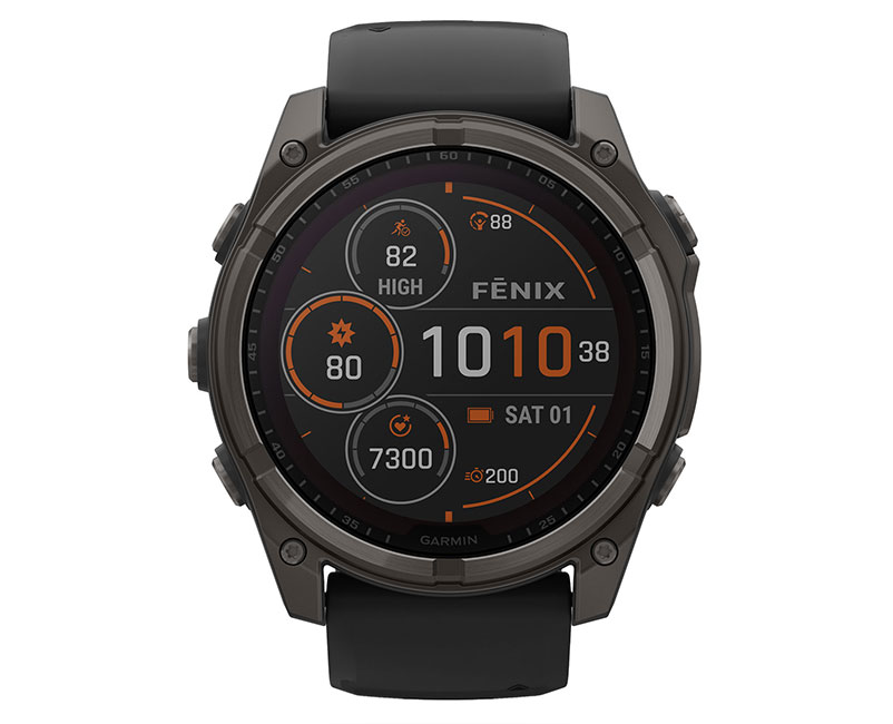 Fenix 8 51mm Solar Sapp Titan Carbon/Bla