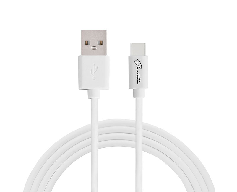 Sentio &Kappa;&alpha;&lambda;ώ&delta;&iota;&omicron; usb to type C 1,2m White