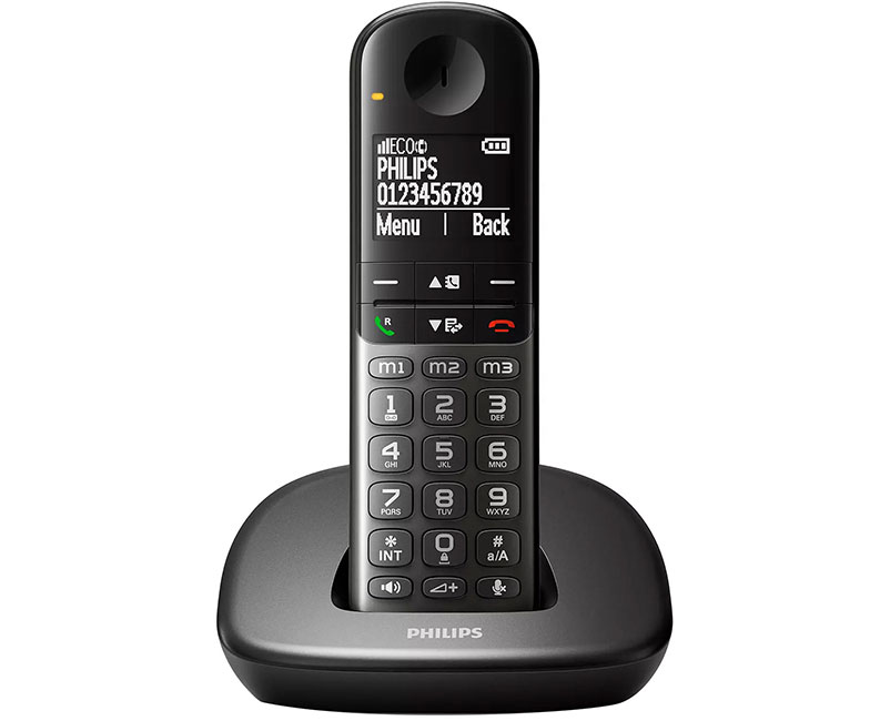 Ασύρματο Τηλέφωνο Philips XL4901DS Μαύρο at glance