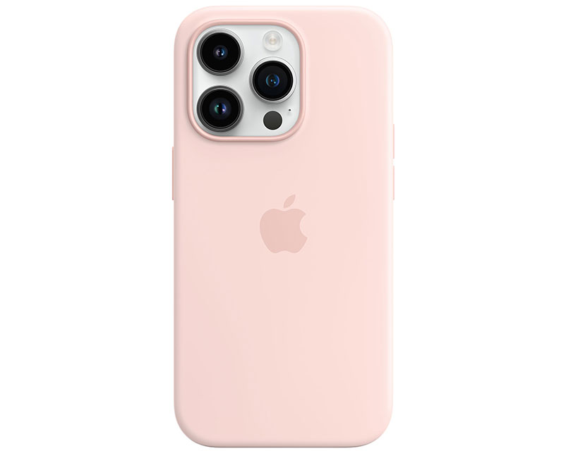 iPhone 14 Pro Silicone Chalk Pink