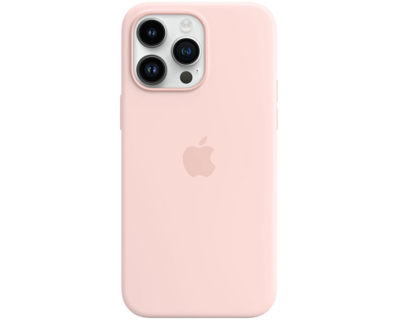 iPhone 14 Pro Max Silicone Chalk Pink