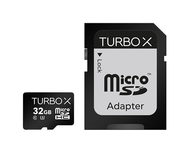 Turbo-X microSD 32GB Class 10 UHS-1/U3