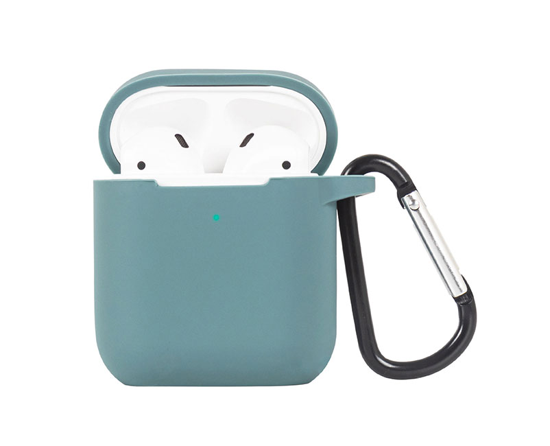 Sentio Silicone &Theta;ή&kappa;&eta; Airpods 2nd D.Green