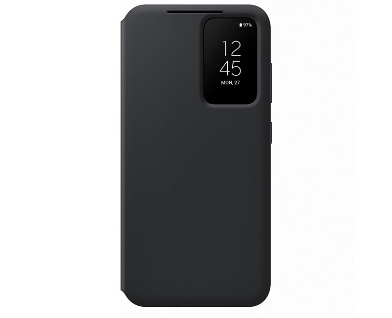 Galaxy S23 Smart Clear View Cover Black