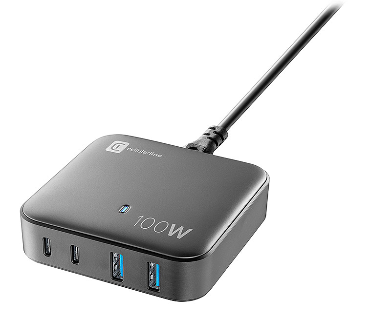 Cellularline Magnus Multipower Desk Charger 100W
