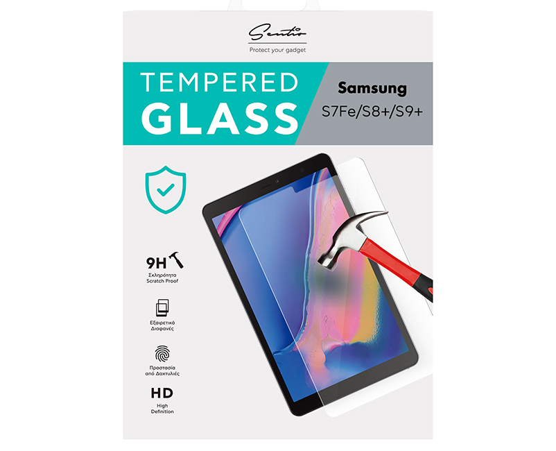 Sentio Γυαλί Samsung Tab S7Fe/S8+/S9+