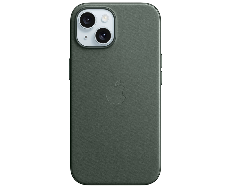 iPhone 15 FineWoven Case Evergreen