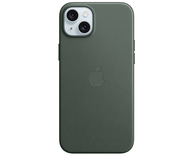 iPhone 15 Plus FineWoven Case Evergreen