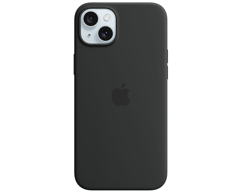 iPhone 15 Plus Silicone Case Black