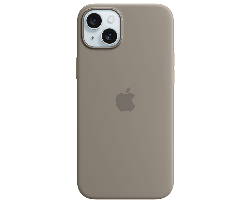 iPhone 15 Plus Silicone Case Clay