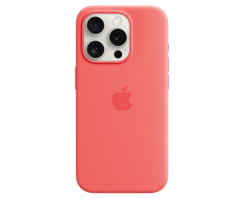 iPhone 15 Pro Silicone Case Guava