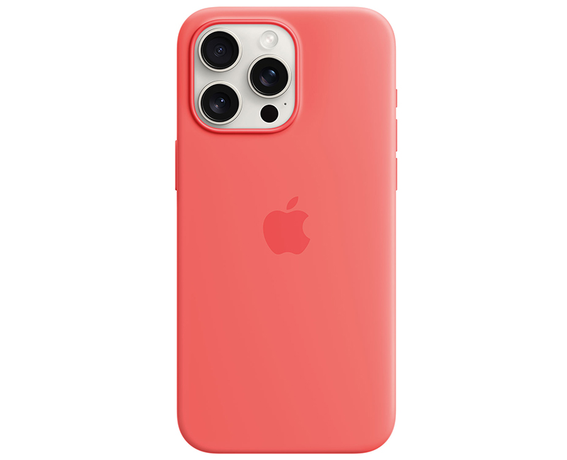 iPhone 15 Pro Max Silicone Case  Guava