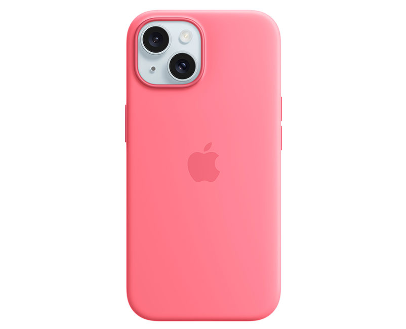 iPhone 15 Silicone Pink