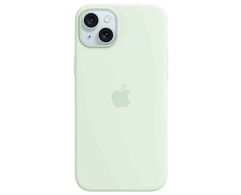 iPhone 15 Plus Silicone Soft Mint