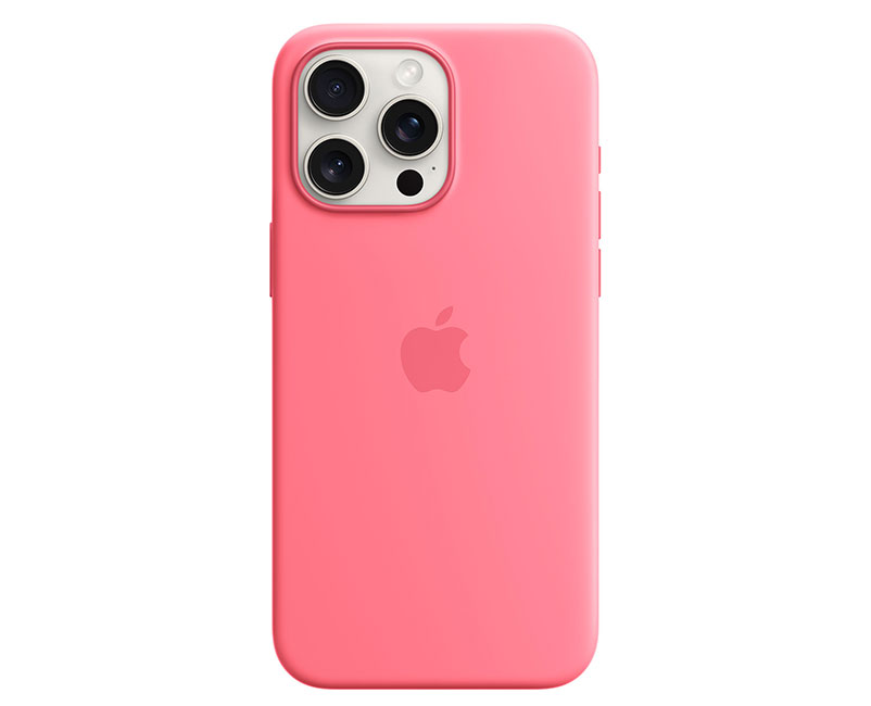 iPhone 15 Pro Max Silicone Pink