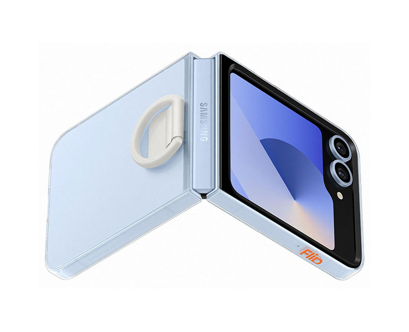 Samsung  Clear Case  Flip 6 Transparent