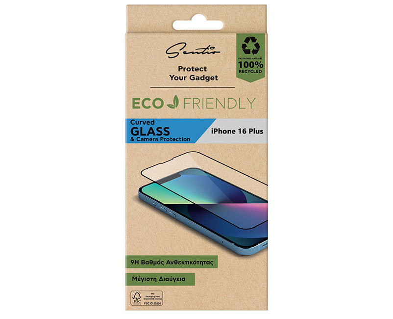 Glass Sentio iPhone Plus 16 2,5D+ cam