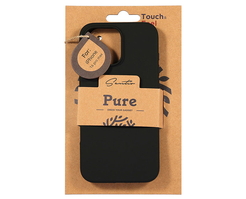 Case Sentio iPhone 16 ProMax Pure Black