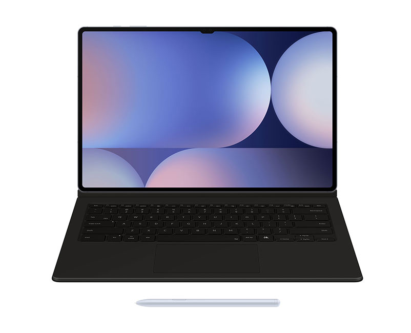 Book Cover Keyboard Tab S10/S9 Ultra Bla