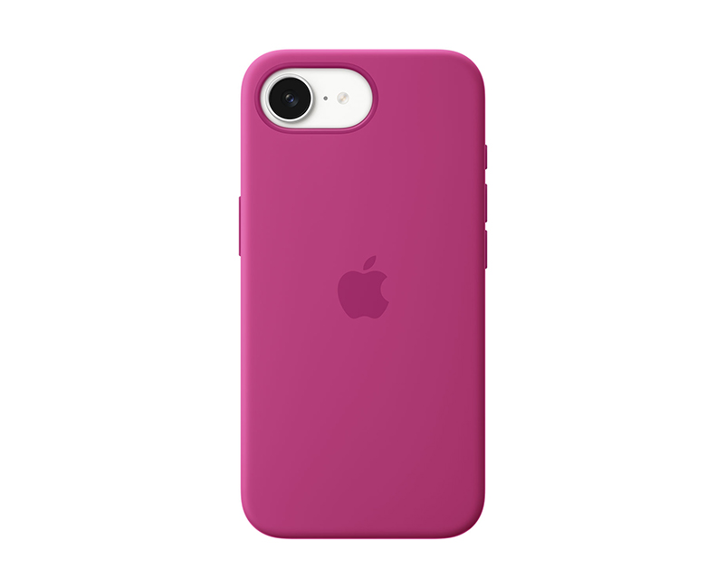 iPhone 16e Silicone Case Fuchsia