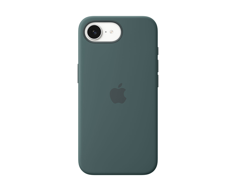 iPhone 16e Silicone Case Lake Green