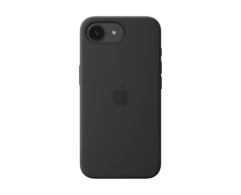 iPhone 16e Silicone Case Black